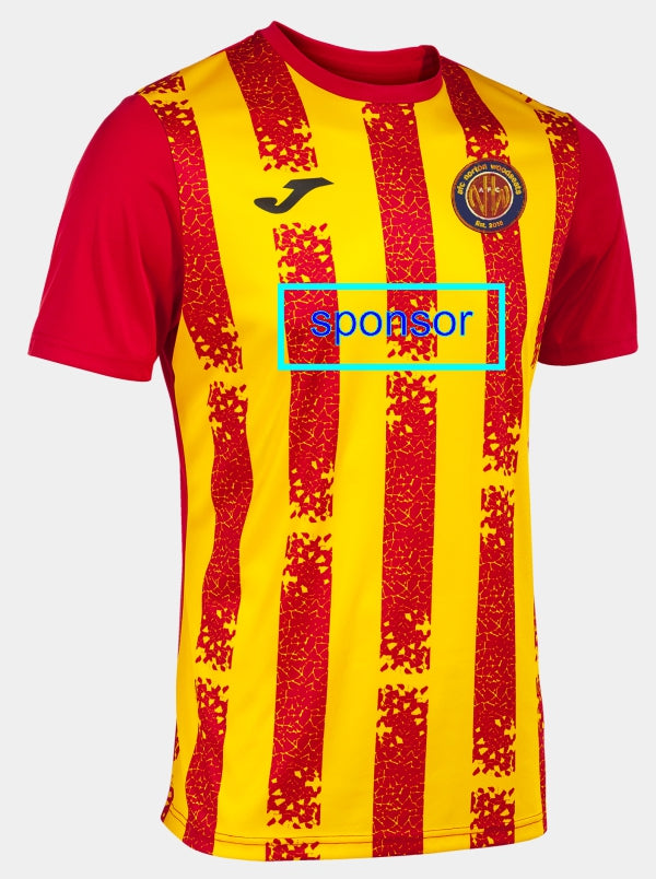 AFCNW Joma Inter III SS Shirt Red/Yellow