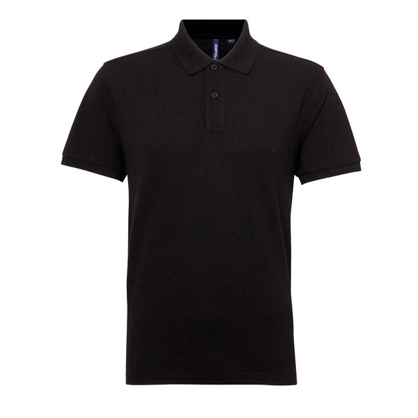 Asquith & Fox Blend Polo Adult (Black)