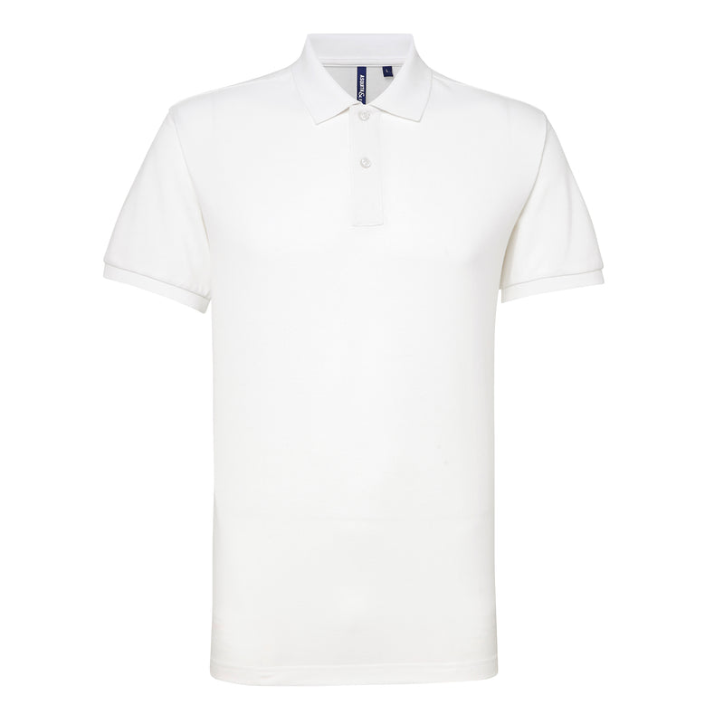 Asquith & Fox Blend Polo Adult (White)
