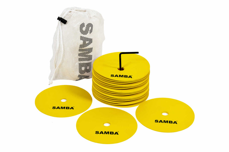 Samba 6" Flat Rubber Marker Set