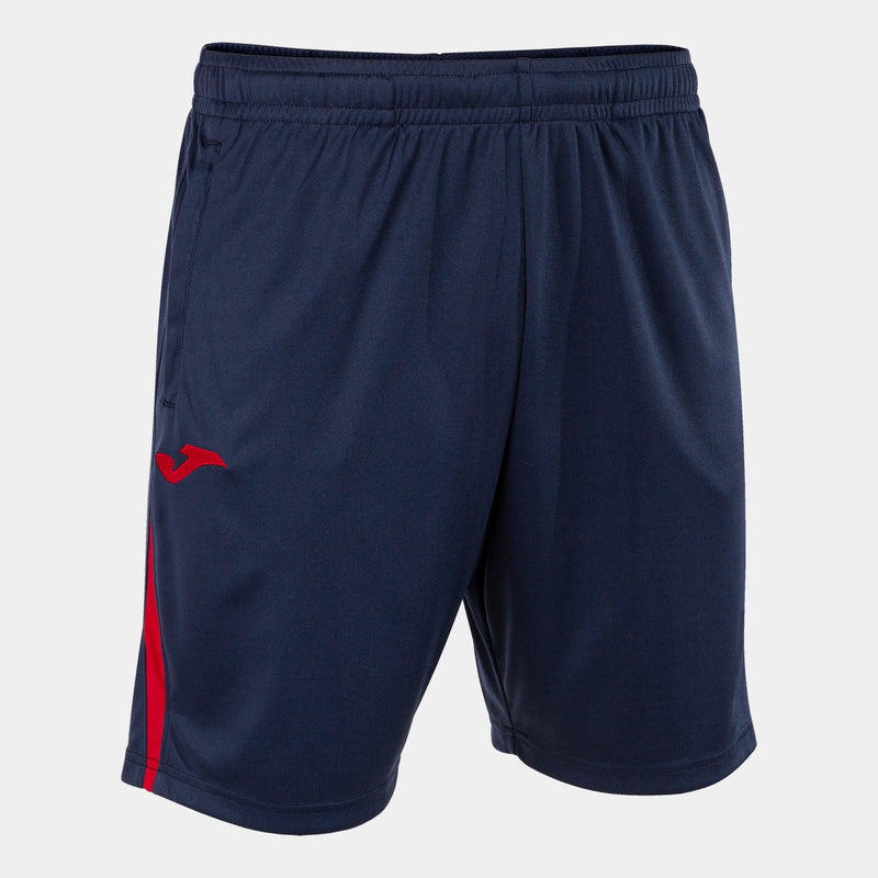 AFCNW Championship VII Coaches Shorts With Pockets - Navy/Red