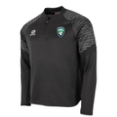 Crosspool FC Stanno Bolt Q-Zip Top - Black/Anthracite