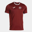 SRJFC Home SS Shirt Maroon/White Combi Premium