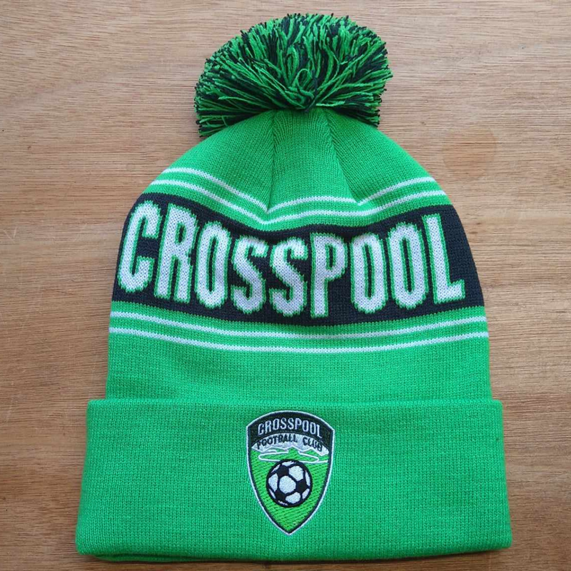 Custom Bobble Hat + Badge x52
