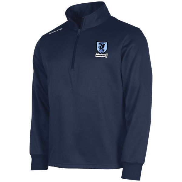 Porter FC Stanno Field Q-Zip Training Top - Navy