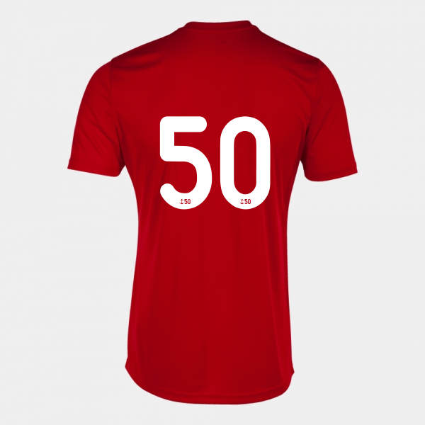 SRJFC Home 50th SS Shirt Red/White City II