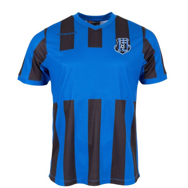 Millhouses Juniors Home Shirt - Royal/Black SS Aspire Shirt