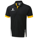 OWMFC Surridge Blade Polo Shirt - Black/Amber/White