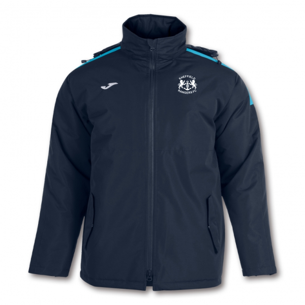 SRJFC Trivor Bench Jacket - Players - Navy/Turquoise