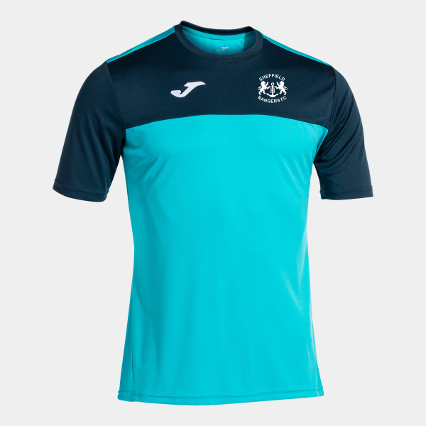 SRJFC Winner SS Shirt - Players - Turquoise/Navy