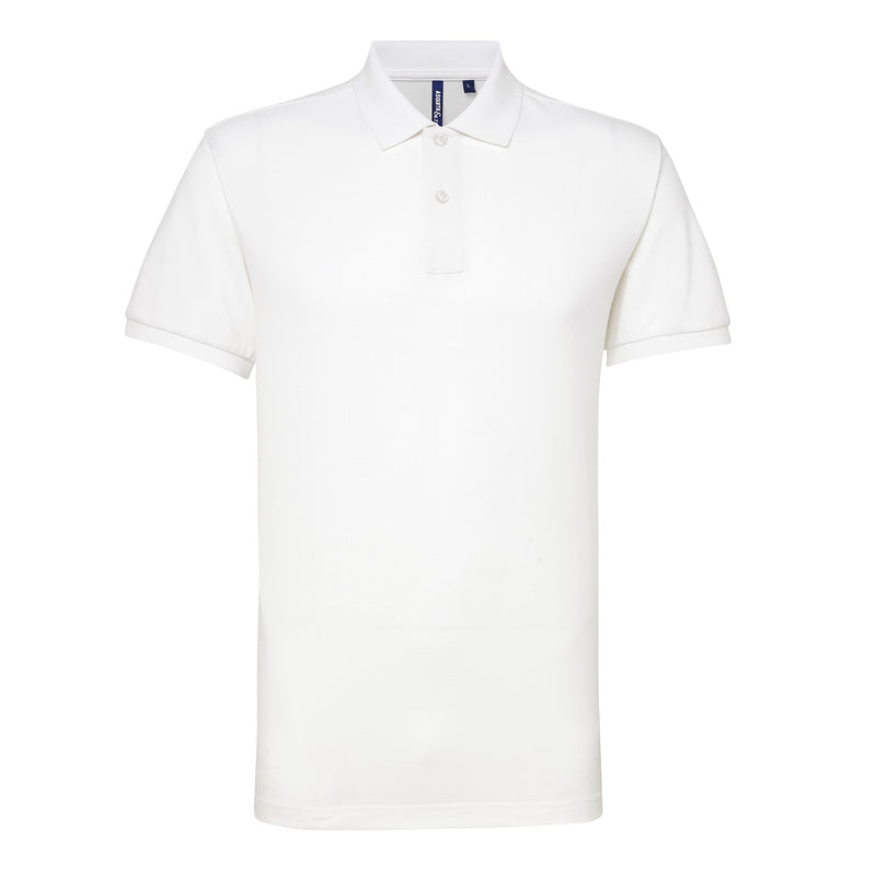 Asquith & Fox Blend Polo Adult (White)
