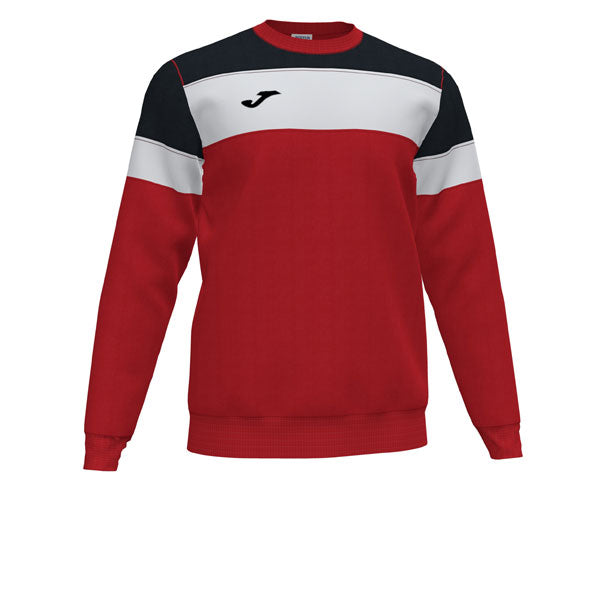 Joma Crew IV Sweatshirt (Red/Black/White)