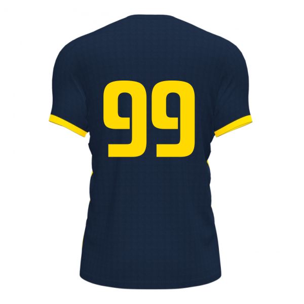 AFCNW Joma Supernova III SS Shirt - Navy/Yellow