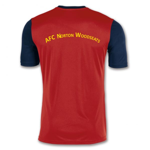 AFCNW Joma Winner SS Training Shirt - Red/Navy