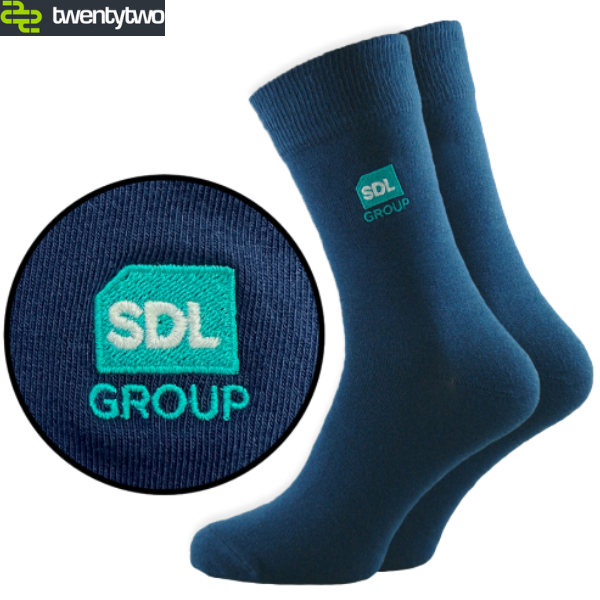 Embroidered Dress Socks