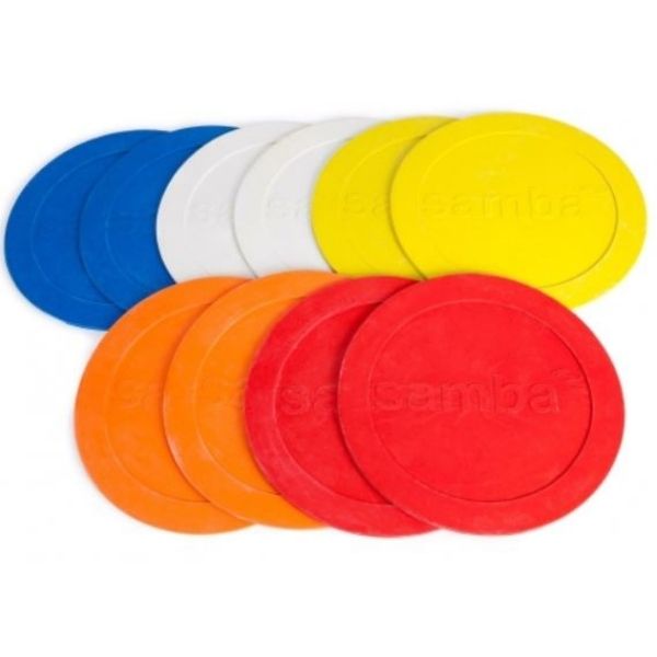 Samba 8" Flat Rubber Marker Set